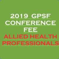 2019 Conference Fee - Allied Health Professionals